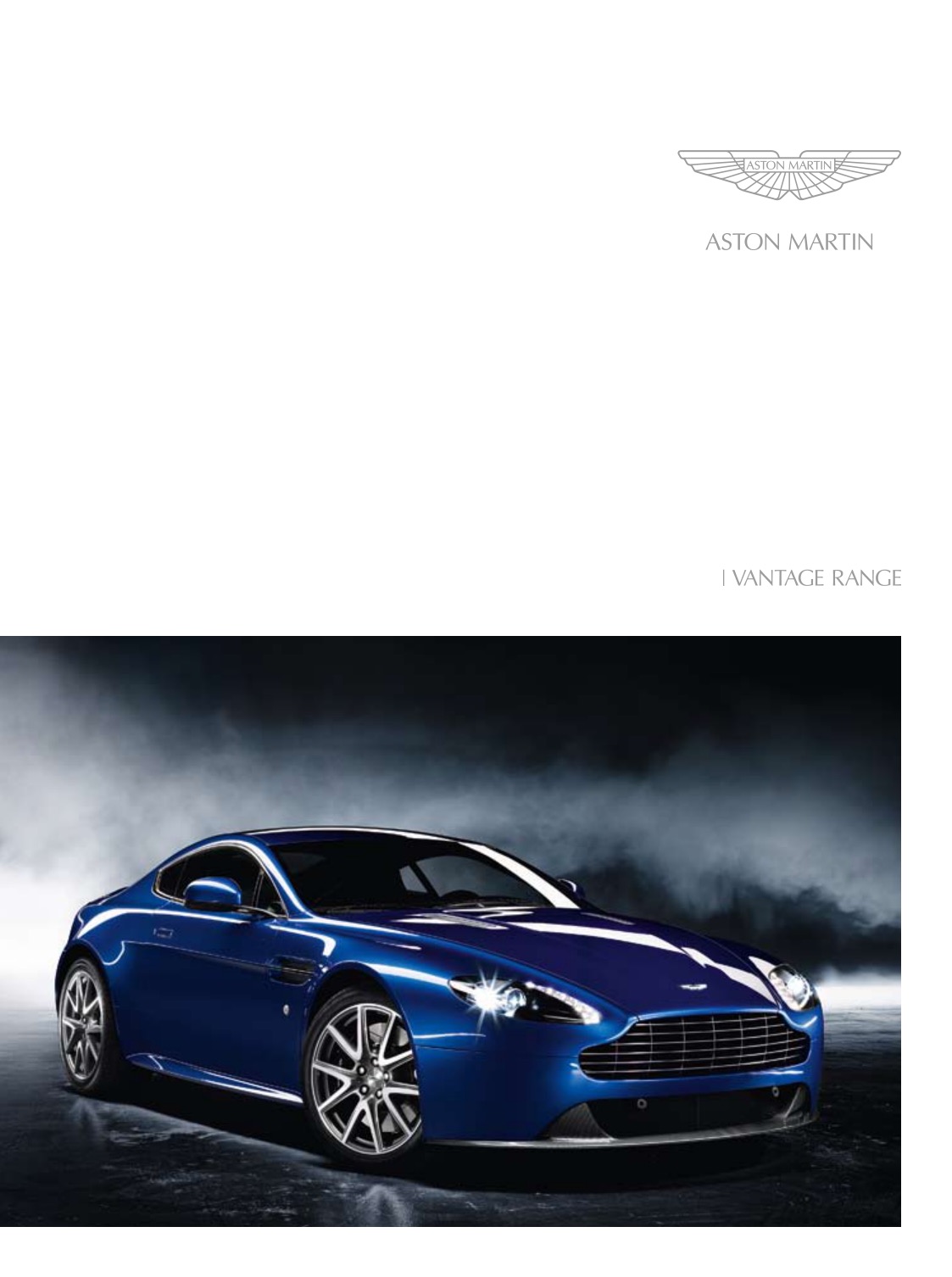 Aston Martin Vantage Brochure